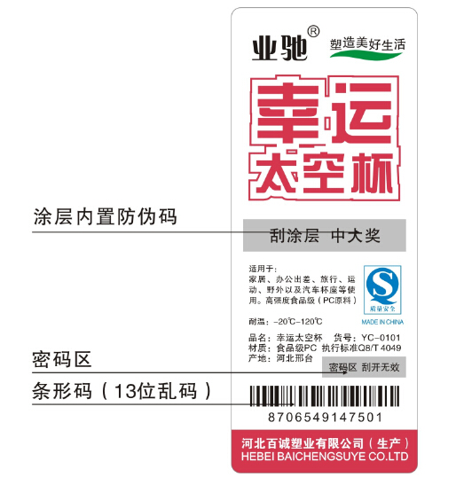 防偽刮獎卡（玩具）